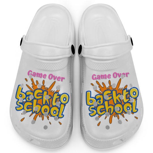 Game Over Back to School Clogs