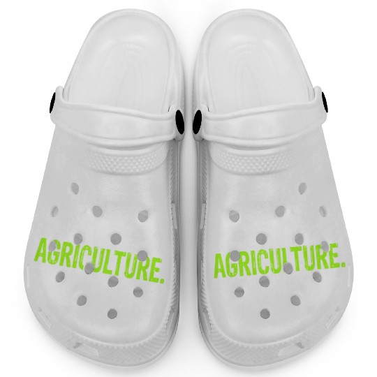 Eat Sleep Agriculture Repeat - Farmer Farming Clogs