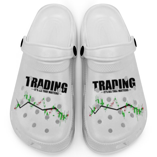 Hilarious Traders Appreciation Investors Graphic Clogs