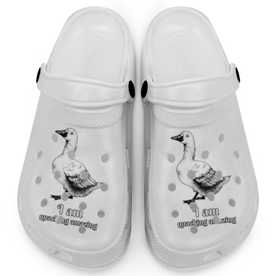 I Am Quacking Amazing! Cool Duck Clogs