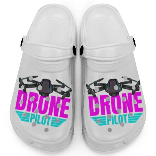 Drone Drone Pilot Drone Operator Quadrocopter Clogs