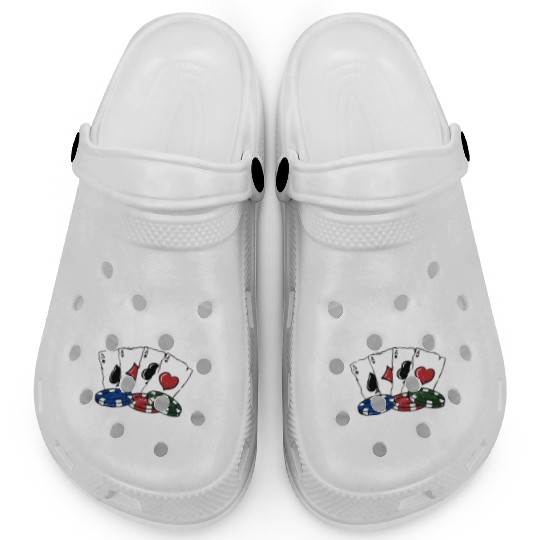 Fish Their Chips Casino Gambler Gambling Bettor Clogs