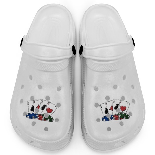Tilt it to the Pot Poker Casino Poker Player Clogs