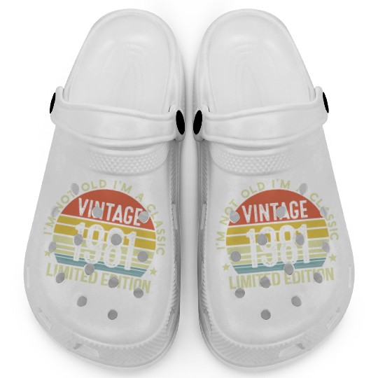 Vintage 1981 Limited Edition I Am A Classic Clogs