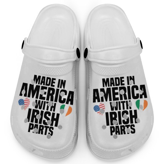 MADE IN AMERICA WITH IRISH PARTS Clogs