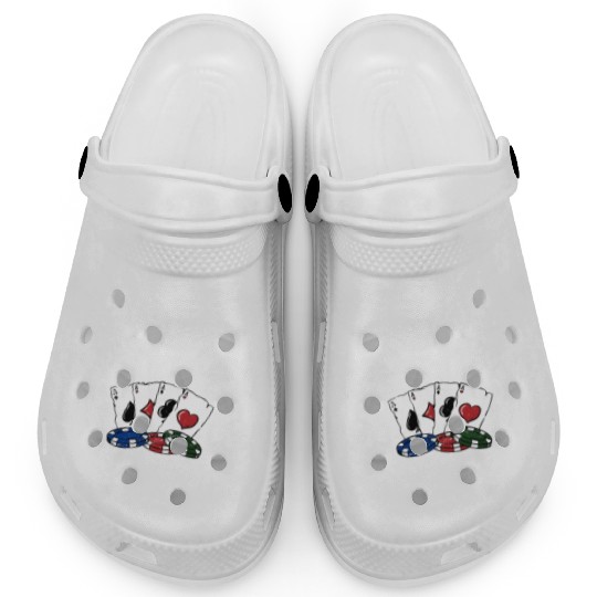All In I Mean I Do Poker Casino Poker Player Clogs