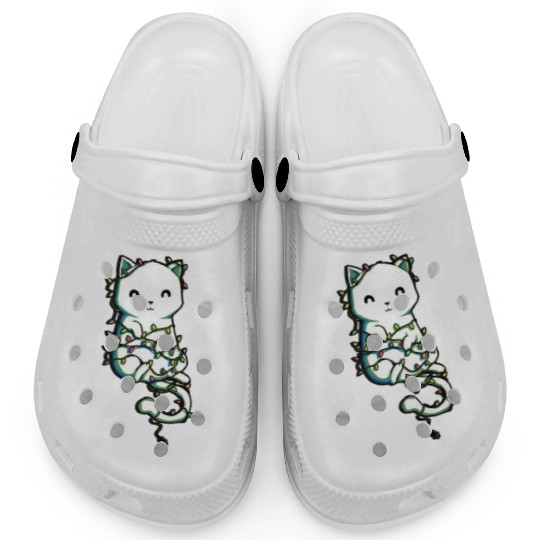 cat All Tangled Clogs