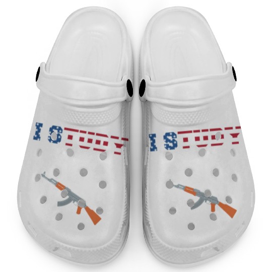 I Study Triggernometry - Gun Lover Clogs