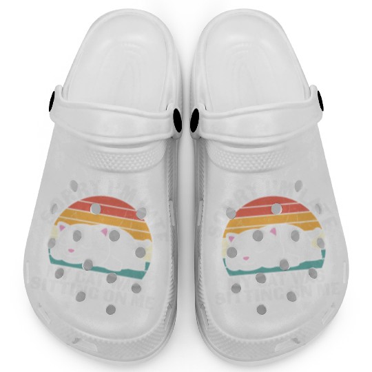 Sorry I'm late, my cat was sitting on me Clogs