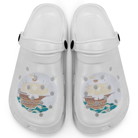Columbus Day Christopher Columbus Italian American Clogs