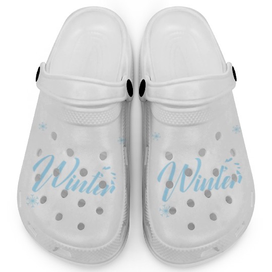 Wake Me Up When Winter Is Over Snow Winter Season Clogs