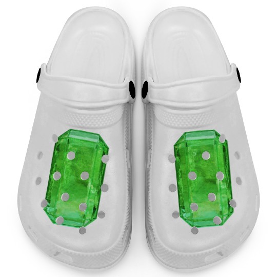 Emerald Crystal Clogs