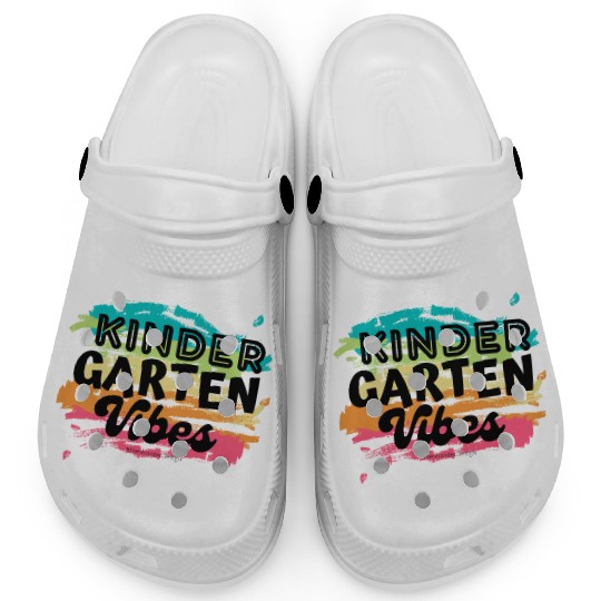 Kindergarten Vibes (Bright) Clogs