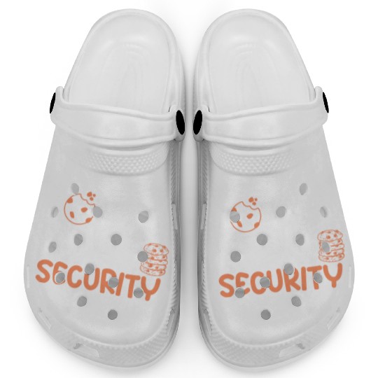 Cookie Dealer Security Sweet Cookies Baking Baker Clogs