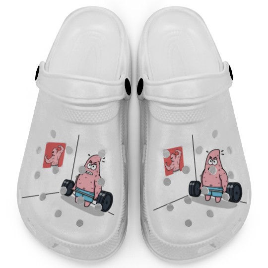 Majin Buu vs Patrick - Funny Anime Gym and Workout Clogs