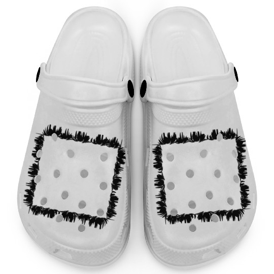 square frame grass Clogs