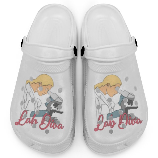 Lab Diva Chemist Laboratory Technician Science Clogs