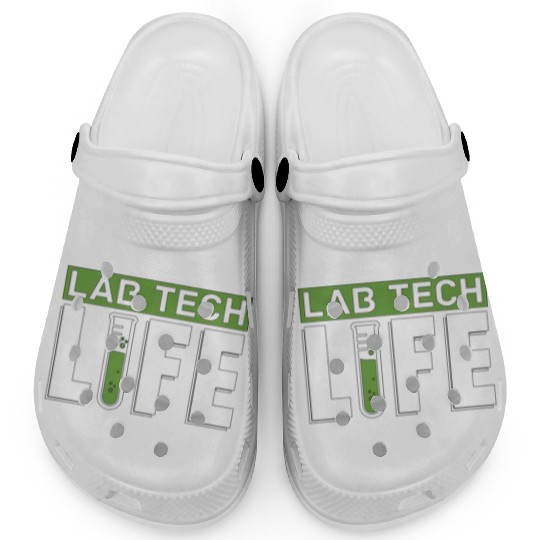 Lab Tech Life Laboratory Technician Science Clogs