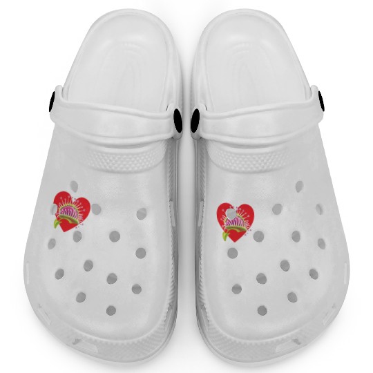 I Love Venus Flytrap Carnivorous Bite Me Clogs