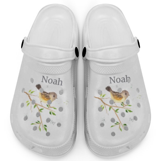 Waldier Vogel Name Noah Clogs