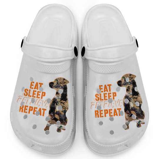 Labrador Retriever Duck Hunting Design Clogs