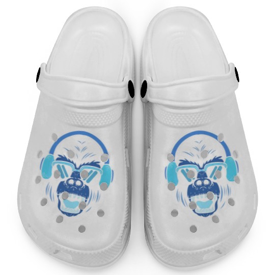 80's Gorilla Disc Jockey Gift Clogs