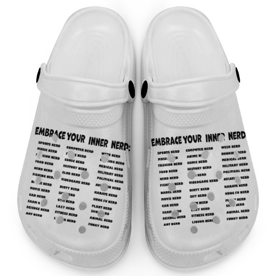 Embrace your inner Nerd Clogs