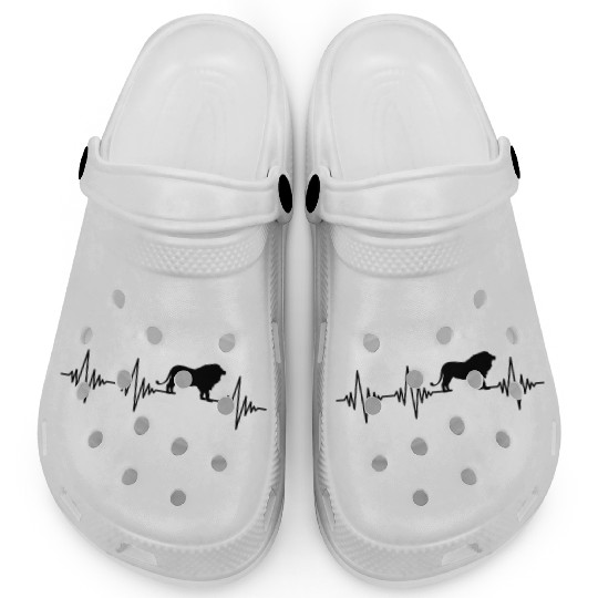 lion heartbeat Clogs
