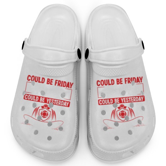 Night Shift Firefighter Volunteer Fire Mask Hose Clogs