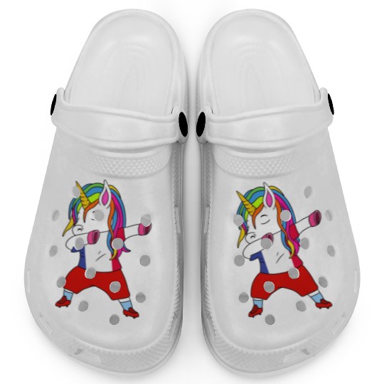 France Soccer Dabbing Gift Clogs