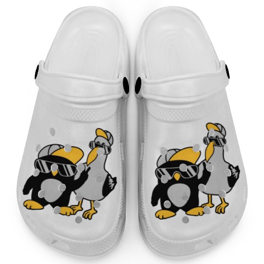 Seagull penguin 2 friends Clogs