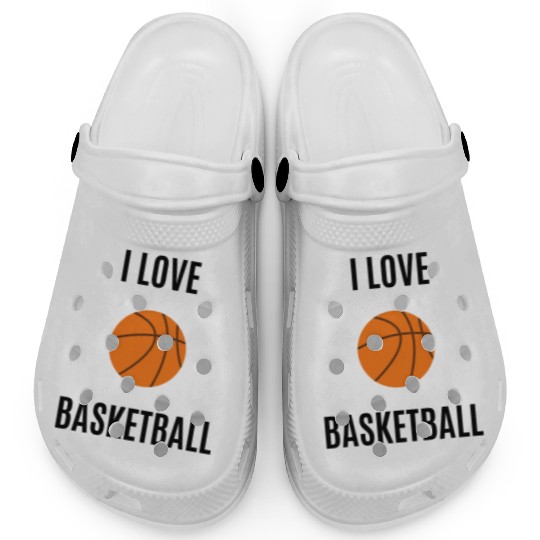 I love basketball Clogs