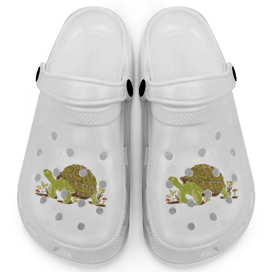 Turtle Relaxed Chilling Sea Ocean Beach Clogs