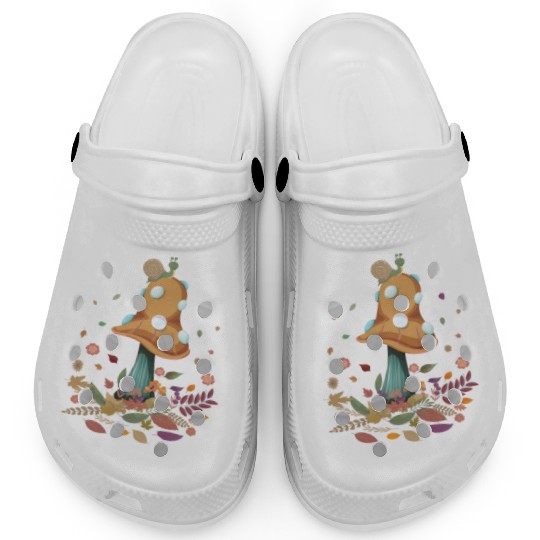 Goblincore Snail Mushroom Cottage Core Cottagecore Clogs