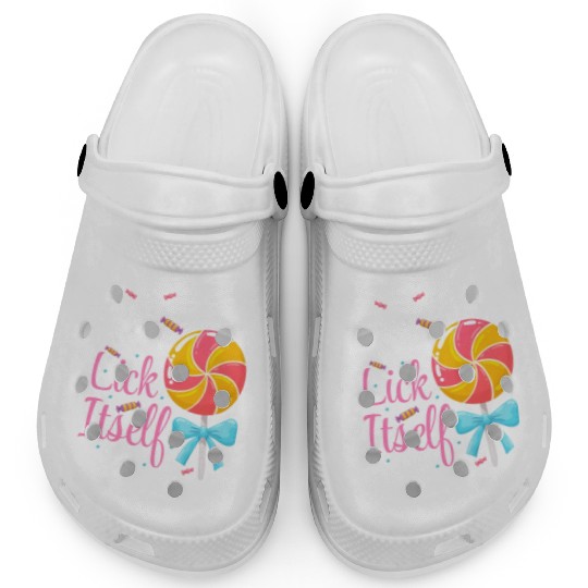 Sweet Gummy Bear Pastry Dessert Clogs