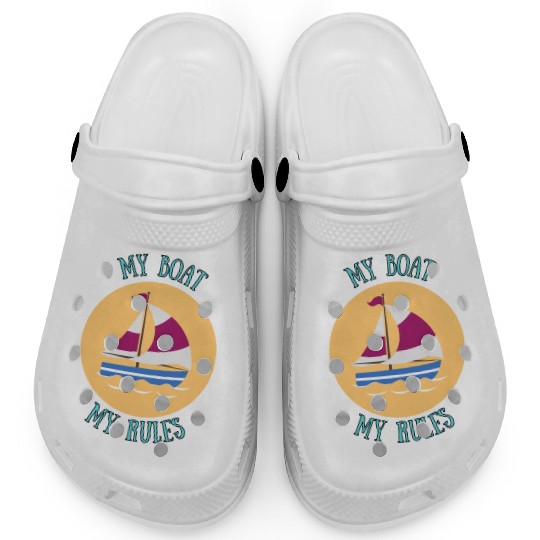My Boat My Rules Clogs