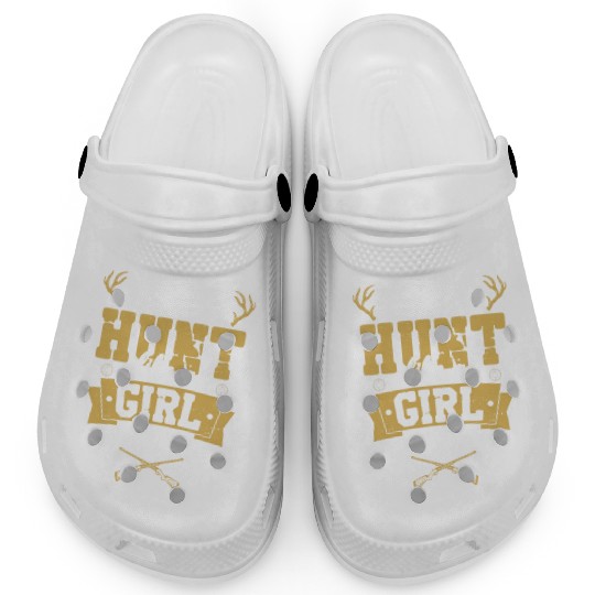 Buck Deer Hunting Hunter Girl I Clogs