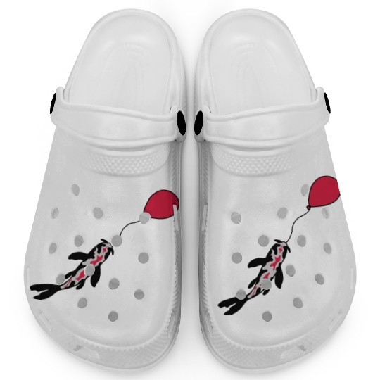 balloon koi fish nishikigoi Clogs