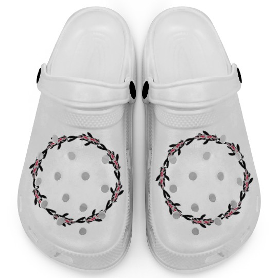 circle koi fish nishikigoi Clogs