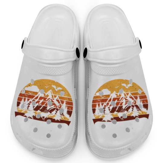 Great Smoky Mountains Cherokee Nc Vintage Souvenir Clogs