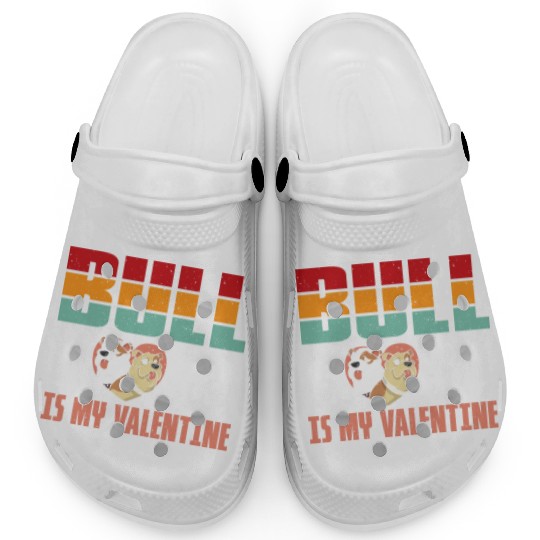 Bulldogs is my Valentine Clogs