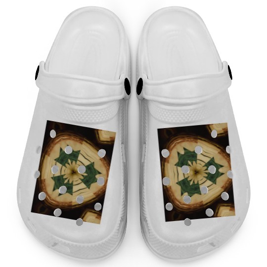 Woody Flower Clogs