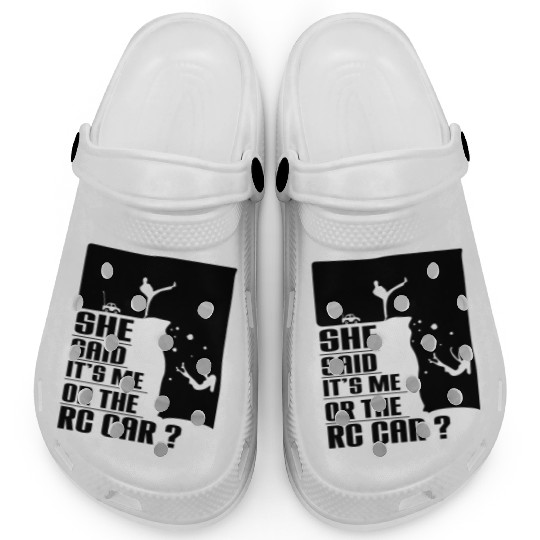 Natural Born RC car Driver Racer Remote Controlled Clogs