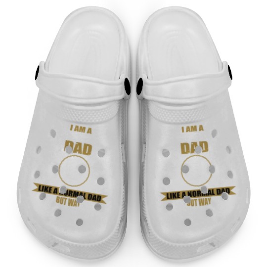 Funny Jellyfish Dad Clogs