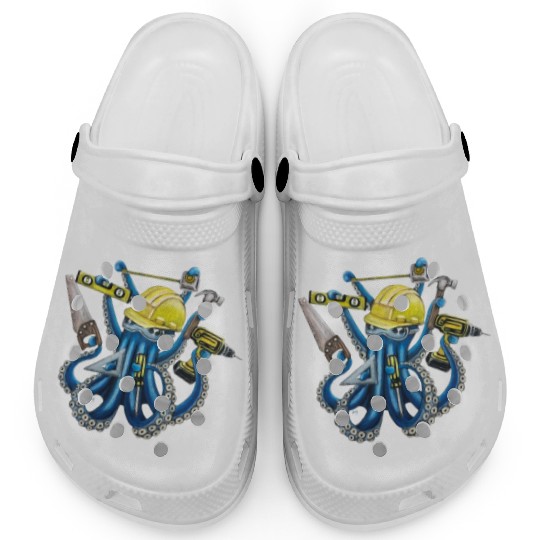 "Octo Builder" - Octopus contractor Clogs