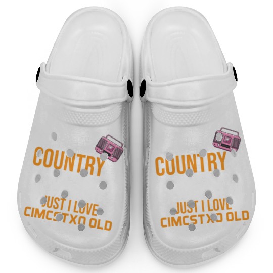 I love Country Music Clogs