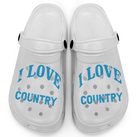 I love Country Music Clogs