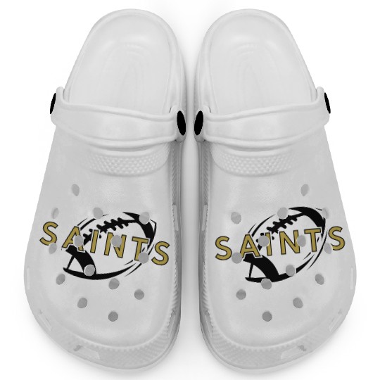 Saints Football Clogs