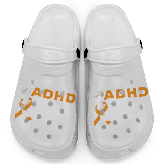 ADHD Warrior Unbreakable Embrace Neurodiversity Clogs
