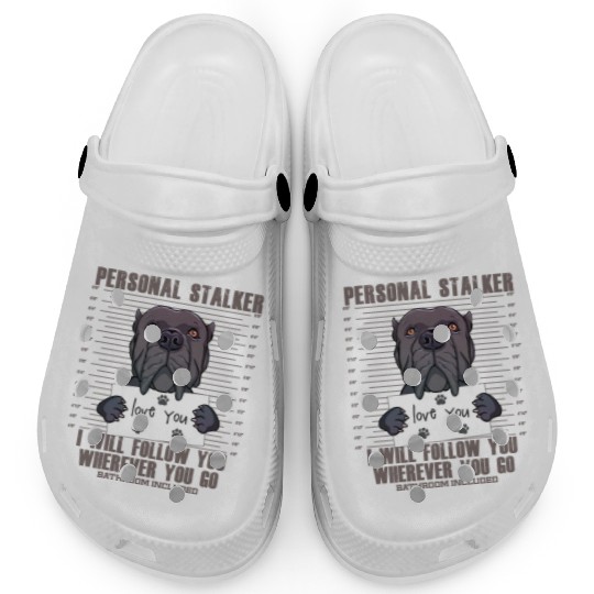 Funny Cane Corso Dog Italian Mastiff Lover Gift Clogs